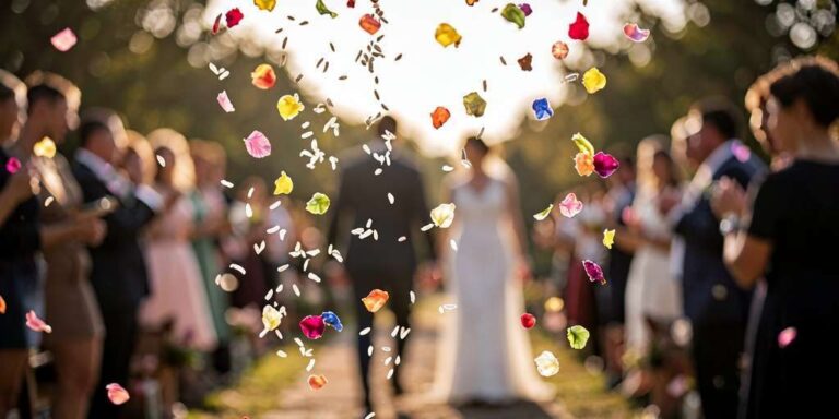 Significado de tirar arroz en las bodas