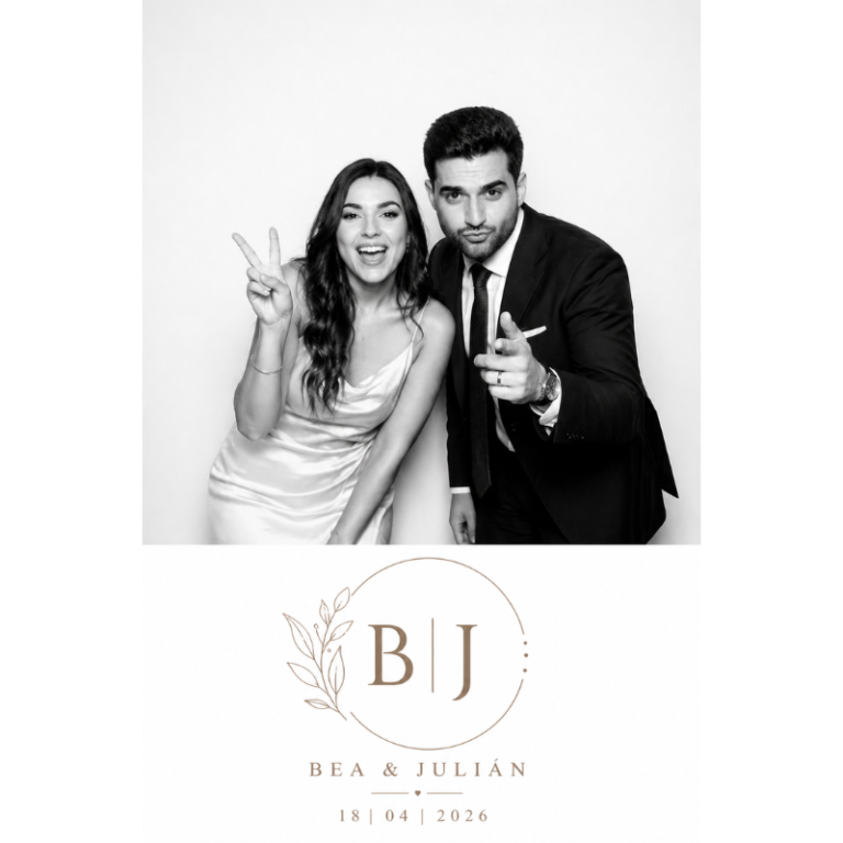 plantilla personalizada fotomaton bodas madrid